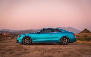 Audi S5 Coupe on Carbon Graphite Vorsteiner Wheels (V-FF 104) 2016 года 